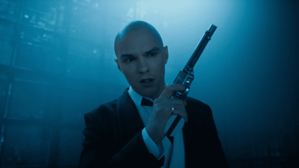 Lex Luthor avec un pistolet